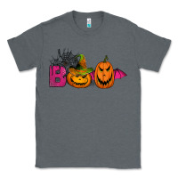 Charcoal Heather boo pumpkins Classic Tee - Jasminsmagicworld