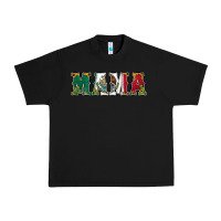 Black mexican flag mama Urban Heavy Tee - Jasminsmagicworld
