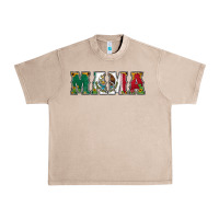French Oak mexican flag mama Urban Heavy Tee - Jasminsmagicworld