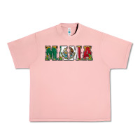 Salmon mexican flag mama Urban Heavy Tee - Jasminsmagicworld