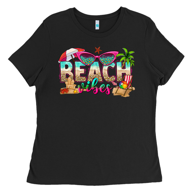 Beach Vibes Ladies Tee by texasbilliewilder | Teevron