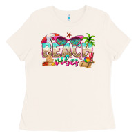 Bone beach vibes Ladies Tee - texasbilliewilder