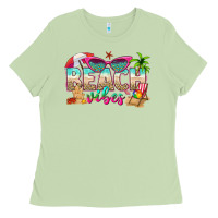 Matcha beach vibes Ladies Tee - texasbilliewilder