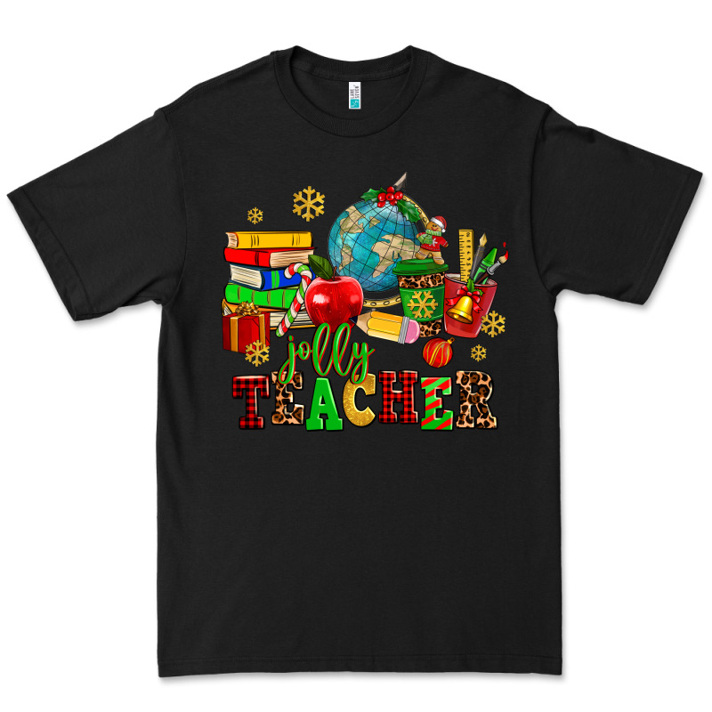 Christmas Jolly Teachers Premium Tee by AdoDesignShop | Teevron