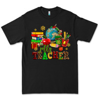 Black christmas jolly teachers Premium Tee - AdoDesignShop