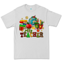 Dove Grey christmas jolly teachers Premium Tee - AdoDesignShop