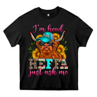 Black i'm head heffa just ask me Heavy Core Tee - Zillion Design Studio