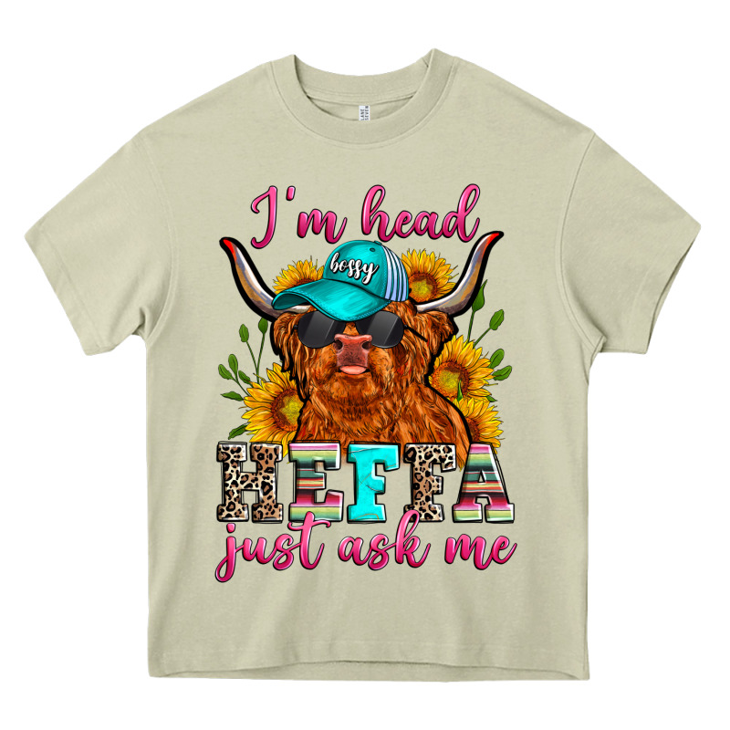 I'm Head Heffa Just Ask Me Heavy Core Tee by Zillion Design Studio | Teevron