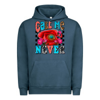 Pigment Midnight Navy call me never olivia Urban Hoodie - OliviaCreatesArt