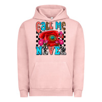 Pigment Salmon call me never olivia Urban Hoodie - OliviaCreatesArt
