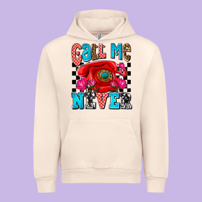 Call Me Never Olivia Urban Hoodie Designed By Oliviacreatesart