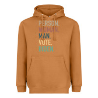 Meerkat Person Woman Man Vote Biden Heavyweight Hoodie - Bettercallsaul