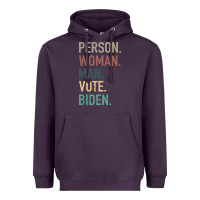 Plum Person Woman Man Vote Biden Heavyweight Hoodie - Bettercallsaul
