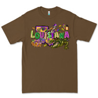Cacao louisiana mardi gras Premium Tee - FaDigitalArtStudio