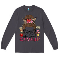 Smoke messy bun one loved counselor Long Sleeve Tee - MaliasSmallBusiness