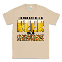Mushroom The Only c B s I NeedIs Beer And Sunshine Classic Tee - CowhideDigitalArt