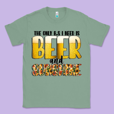 The Only C B S I Needis Beer And Sunshine Classic Tee Designed By Cowhidedigitalart