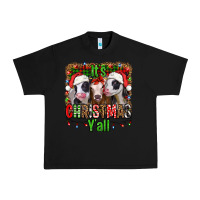 Black it's christmas y'all heifers Urban Heavy Tee - Jasminsmagicworld