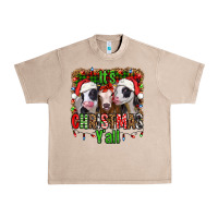 French Oak it's christmas y'all heifers Urban Heavy Tee - Jasminsmagicworld