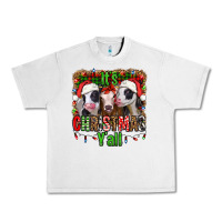 Lunar Rock it's christmas y'all heifers Urban Heavy Tee - Jasminsmagicworld