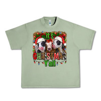 It's Christmas Y'all Heifers Urban Heavy Tee | Teevron