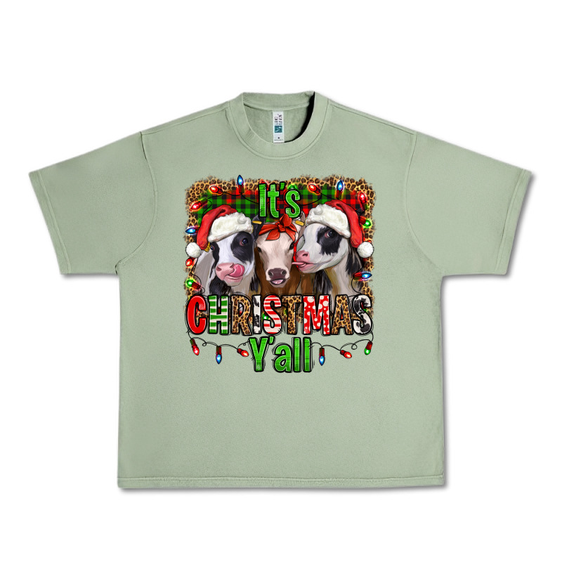 It's Christmas Y'all Heifers Urban Heavy Tee by Jasminsmagicworld | Teevron