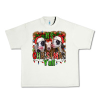 Pistachio it's christmas y'all heifers Urban Heavy Tee - Jasminsmagicworld
