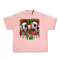 Salmon it's christmas y'all heifers Urban Heavy Tee - Jasminsmagicworld