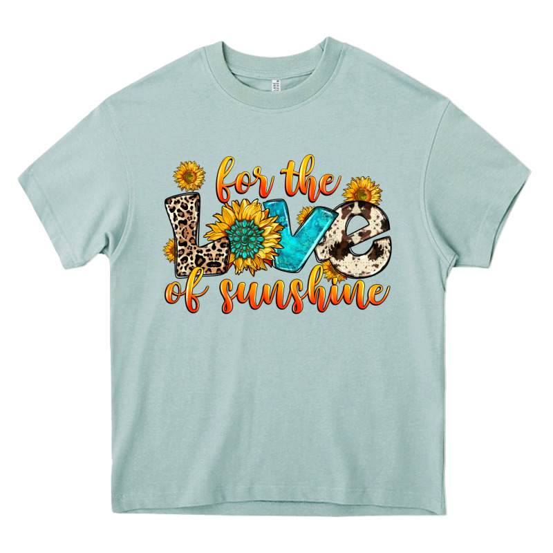 For The Love Of Sunshine Heavy Core Tee by Zillion Design Studio | Teevron