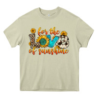 Mossy for the love of sunshine Heavy Core Tee - Zillion Design Studio
