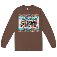 Chestnut i am perfect aunt Long Sleeve Tee - JahusDesignShop