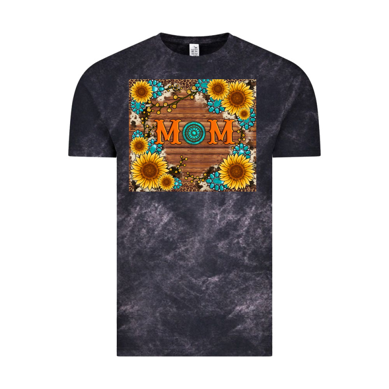 Sunflower Gemstone And Mom With Cowhide Vintage Tee by Artiststas | Teevron