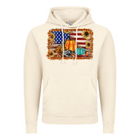 Vintage Artic american flag fall backgraund Vintage Hoodie - JahusDesignShop