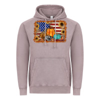 Vintage Zinc american flag fall backgraund Vintage Hoodie - JahusDesignShop