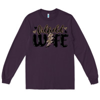 Plum oilfield wife Long Sleeve Tee - MaliasSmallBusiness