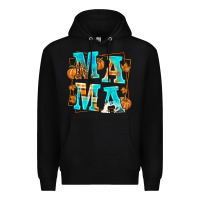 Black Fall Mama Premium Hoodie - texasbilliewilder