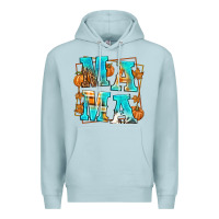 Blue Mist Fall Mama Premium Hoodie - texasbilliewilder