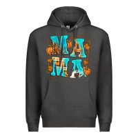 Charcoal Heather Fall Mama Premium Hoodie - texasbilliewilder