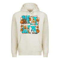 Oatmeal Heather Fall Mama Premium Hoodie - texasbilliewilder