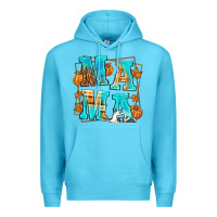 Ocean Blue Fall Mama Premium Hoodie - texasbilliewilder