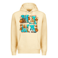 Pina Colada Fall Mama Premium Hoodie - texasbilliewilder