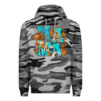 Slate Camo Fall Mama Premium Hoodie - texasbilliewilder