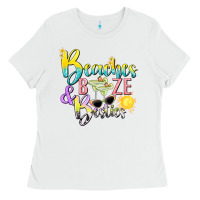 White beaches booze and besties tbw Ladies Tee - texasbilliewilder
