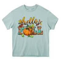 Arona hello fall pumpkin Heavy Core Tee - BarkalooDesign