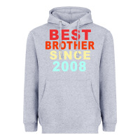 Heather Grey Best Brother Sİnce 2008 Heavyweight Hoodie - Bettercallsaul