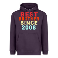 Plum Best Brother Sİnce 2008 Heavyweight Hoodie - Bettercallsaul