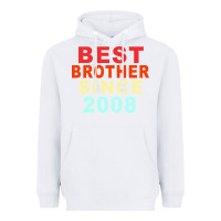 White Best Brother Sİnce 2008 Heavyweight Hoodie - Bettercallsaul