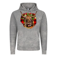 Cloud Rock highland cow  christmas Vintage Hoodie - JahusDesignShop