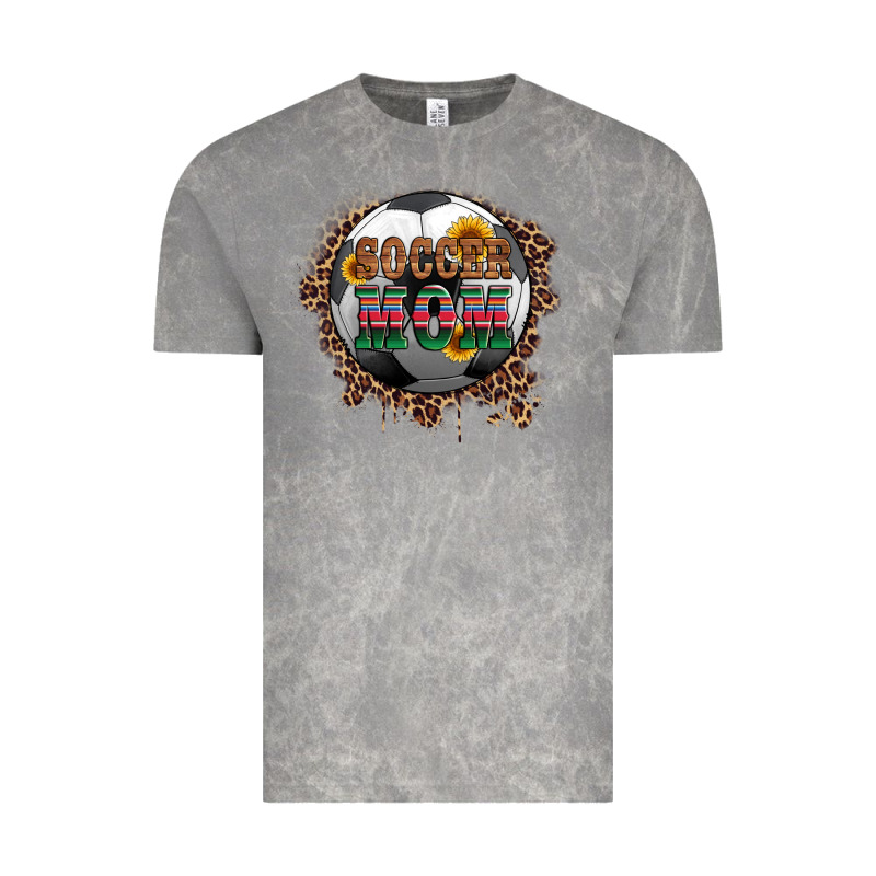 Soccer Mom With Serape And Leopard Vintage Tee by Artiststas | Teevron
