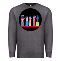 Charcoal Heather America Premium Sweatshirt - Bettercallsaul